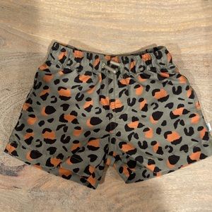 Posh Peanut Swim Shorts NWOT
